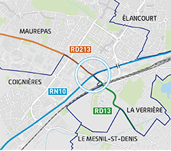 Localisation du projet Localisation du projet